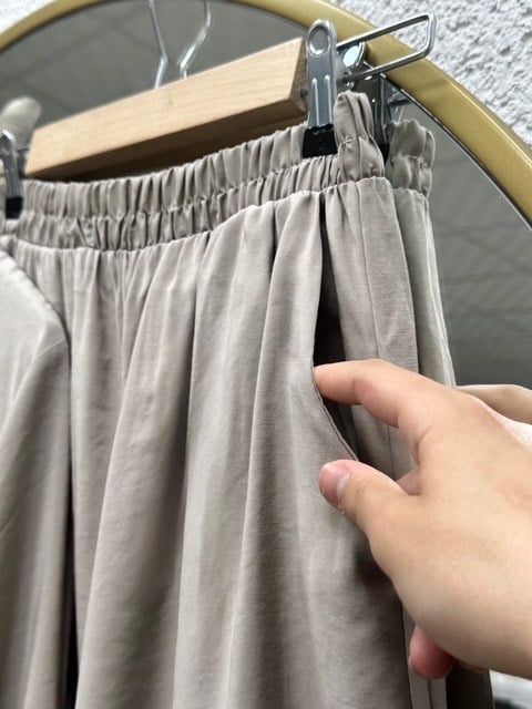 Algın Bilekleri İpli Uzun Pantolonlu Takım-EK592.4 Taş