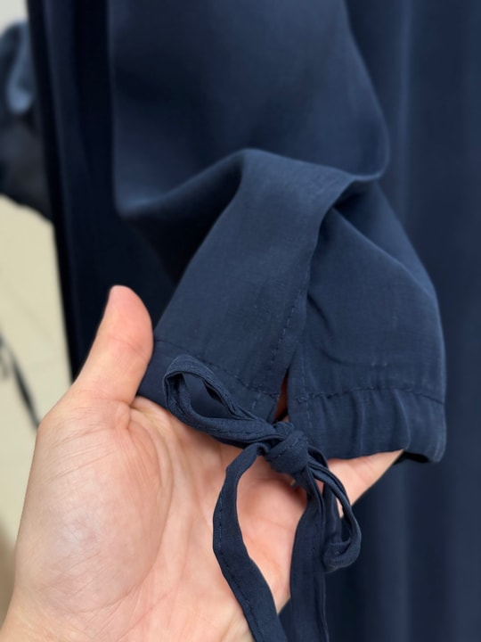 Algın Bilekleri İpli Uzun Pantolonlu Takım-EK592.4 Lacivert