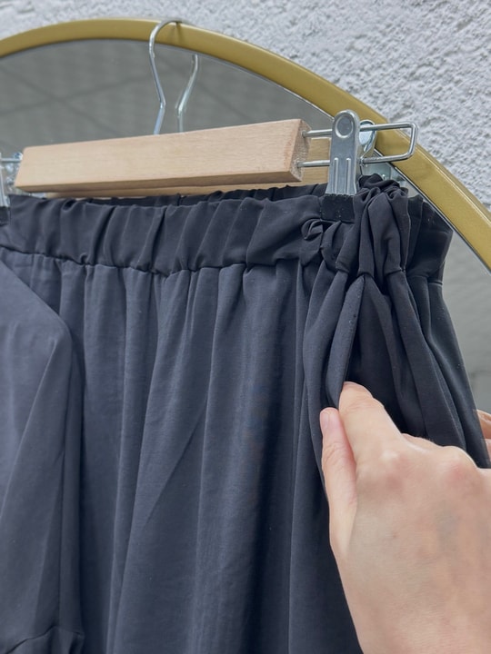 Aliye Düşük Kol Oversize Modal Cupra Pantolonlu Takım-EK480.2 Siyah