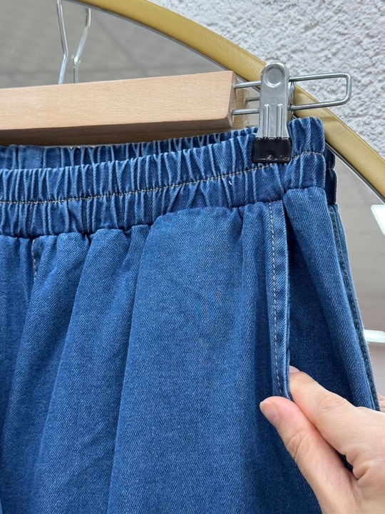 Alizeh Kangru Cepli Kapşonlu Pantolonlu Kot Takım-ML322 Kot Rengi