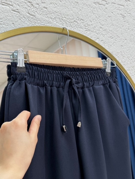 Asya Havuç Paça Pantolon-MT1444 Lacivert