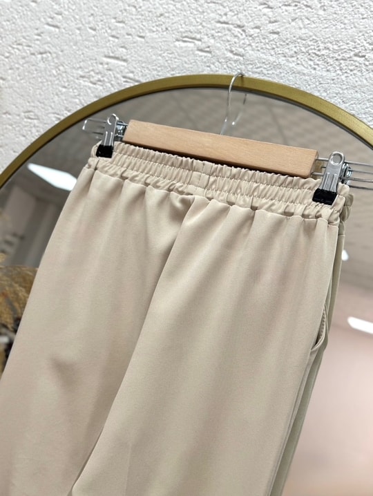 Asya Havuç Paça Pantolon-MT1444 Taş