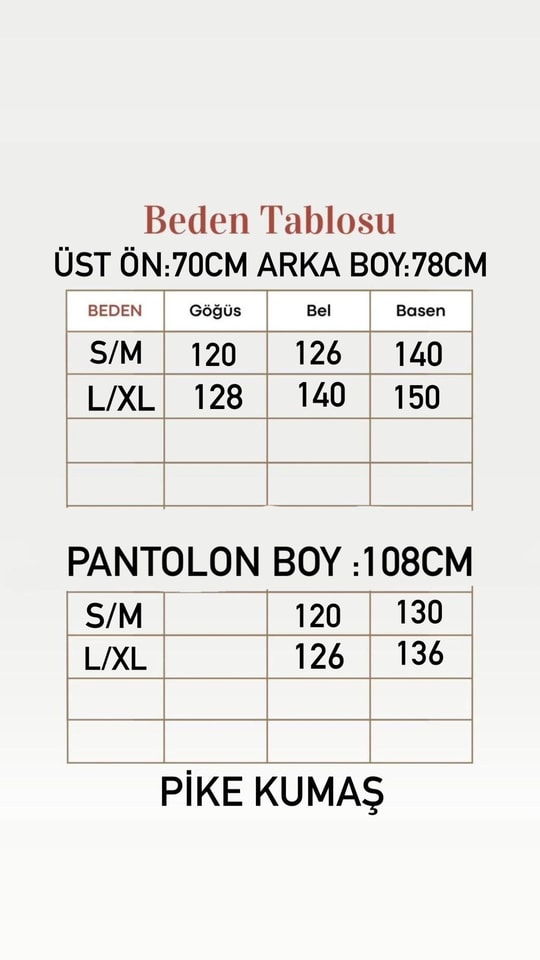 Aygün Altı Bağcıklı Pantolonlu Pike Takım-NL569.1 Lacivert