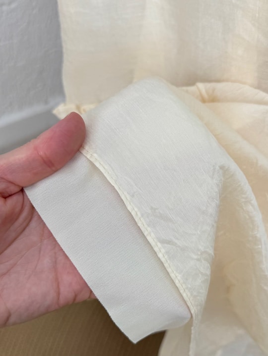 Aypare Göğsü Ve Kol Ucu Büzgülü Vual Elbise-PA9887 Sarı
