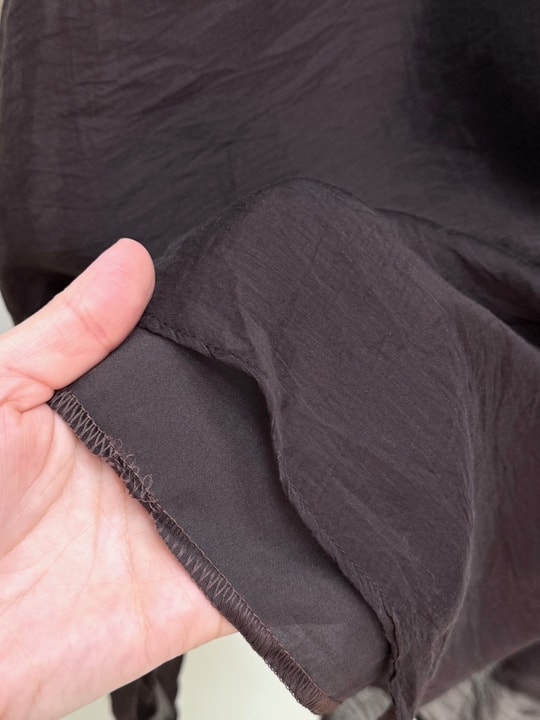 Ayser Beli Sıkmalı Tül Elbise-EK891 Kahve