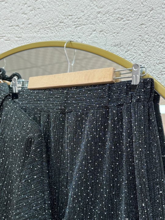 Aysun İnci Biyeli Taşlı Pantolonlu Takım-EK547 Antrasit
