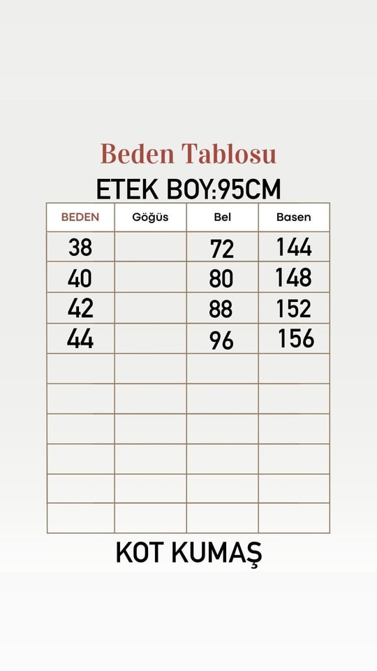 Ayza Parçalı Kot Etek-ML2133 Mavi