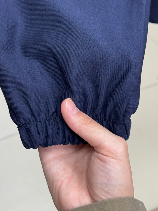 Badehan Şerit Detaylı Fermuarlı Pantolonlu Takım-GS377 Lacivert