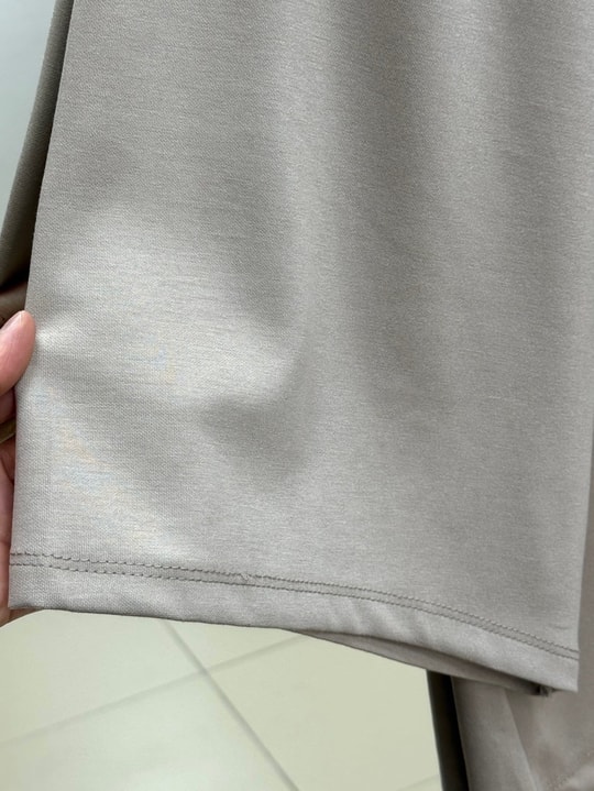 Bahargül Reglan Kol Kordunlu Tunik-MF1933 Taş