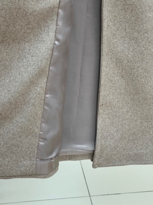 Batya Dört Düğmeli Kaban-KT0190 Vizon