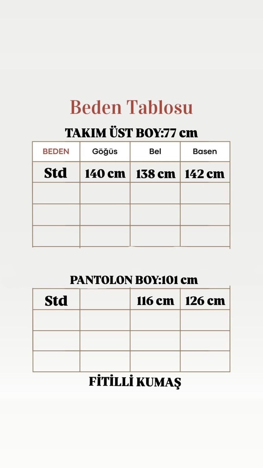 Behin Gömlek Önü Pervazlı Biyelii Dubai Pantolonlu Takım-EK-Z-480 Yağ Yeşili