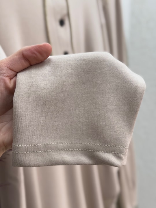 Bemista Kapşonlu Çıtçıtlı  Yanı Yırtmaçlı Pantolonlu Takım-MA8329 Taş