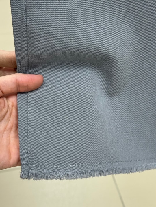 Bemona Çift Cepli Paça Püsküllü Gabardin Pantolon-MA5284 Gri