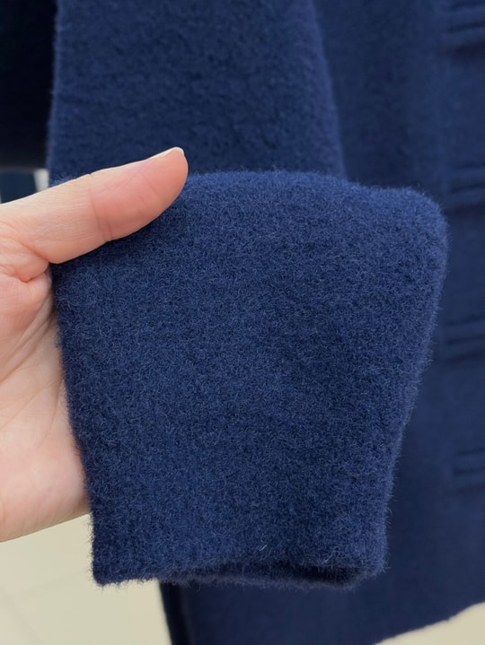 Canbahar Düğme Geçiş Detaylı Triko Hırka-KR6051 Lacivert