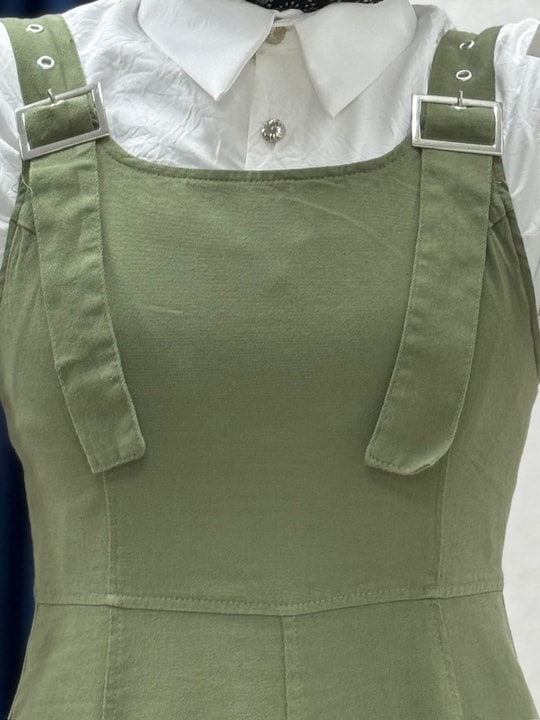 Celia Sülfür Gabardin Jile-BN4289 Yeşil