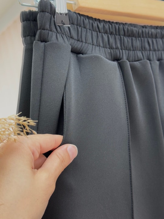 Celira Skuba Çımalı Pantolon-SA5526 Siyah