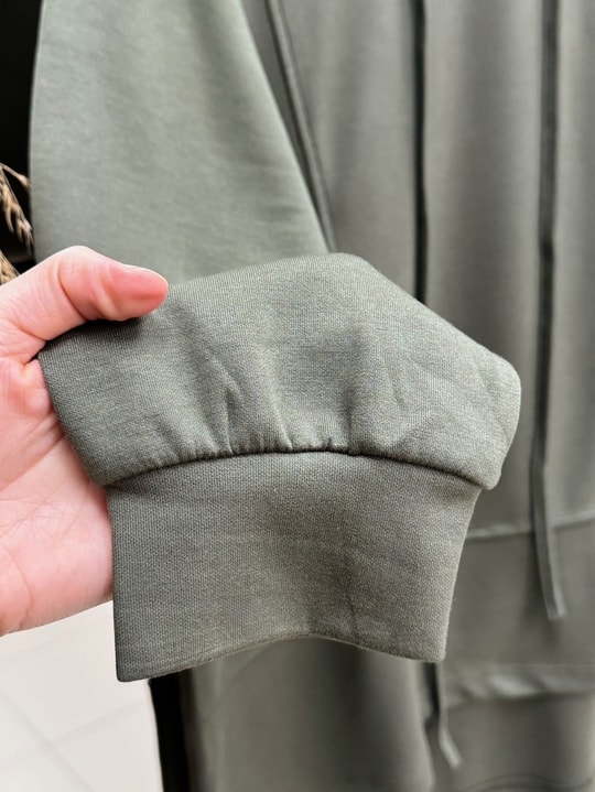 Celmora Kapşonlu Ön Parçalı Pantolonlu Takım.MF1885-AS485 Haki