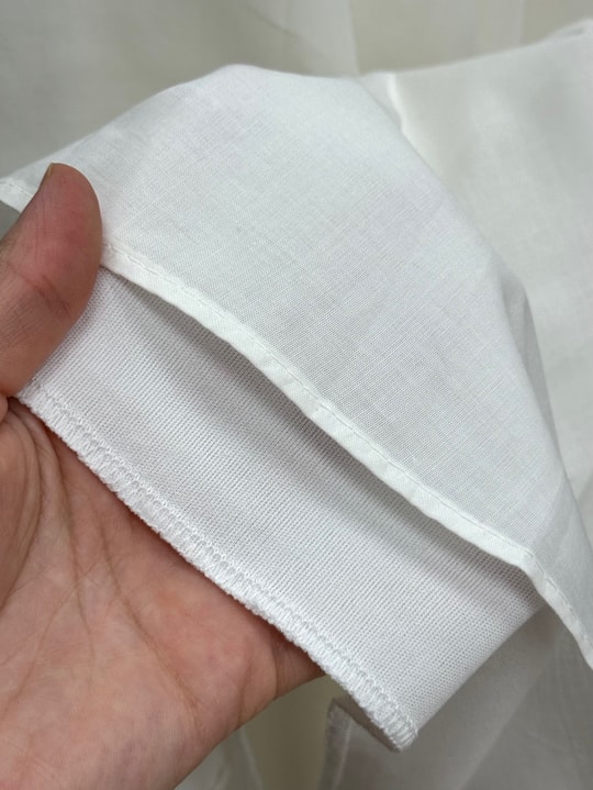 Dilnur Kemerli Uzun Vual Etek-EK1122 Ekru