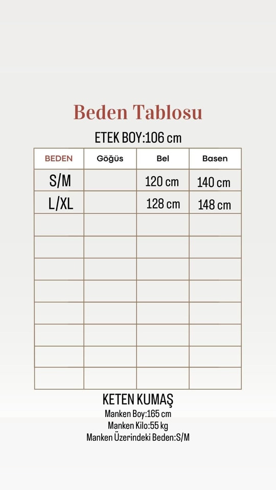 Dilnur Kemerli Uzun Vual Etek-EK1122 Kahve