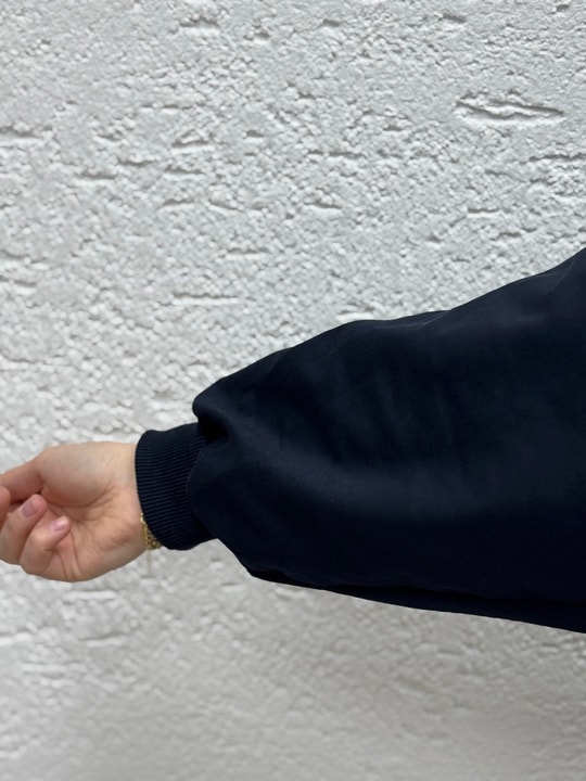 Dilşah Bol Sweat İki İplik Pantolonlu Takım-NL222 Lacivert