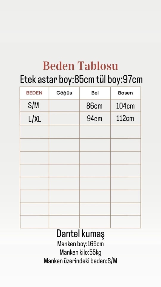 Dilsima Astarlı Dantel Etek-EK773 Siyah