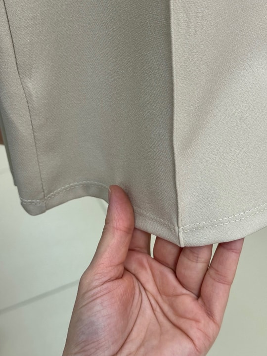 Elanur Çımalı İspanyol Paça Pantolon-MT4722 Taş