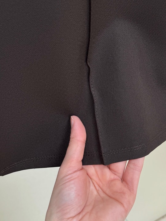 Elanur Çımalı İspanyol Paça Pantolon-MT4722 Kahve