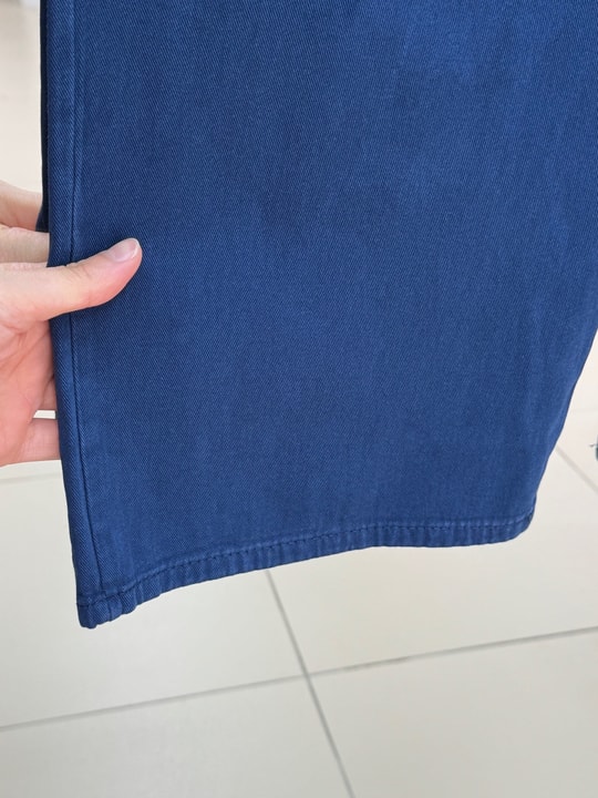 Elnur Düz Paça Gabardin Pantolon-MA3654 Lacivert