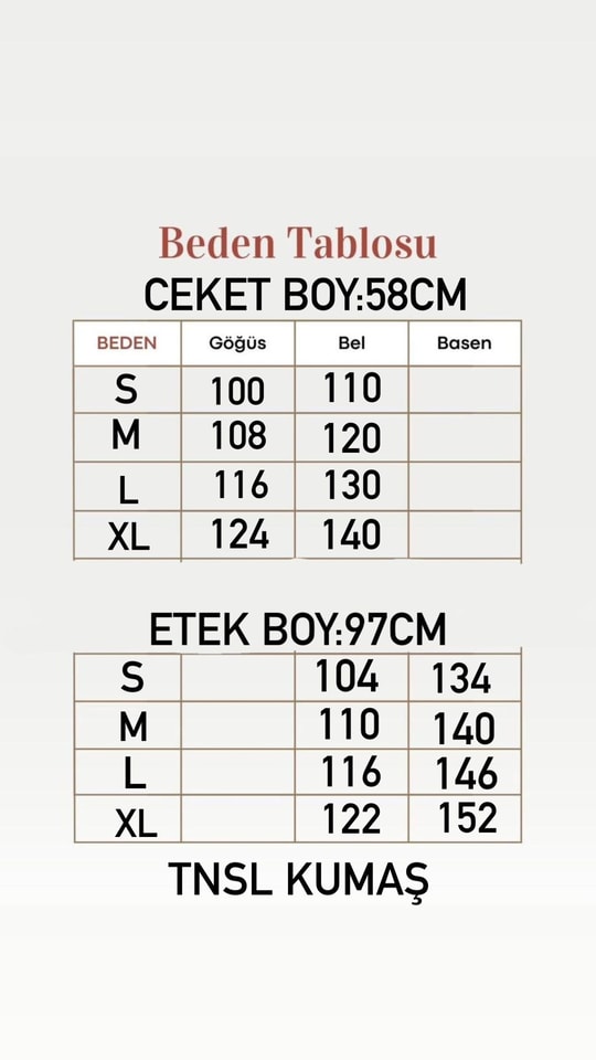 Eser Beli Tünelli Kapak Cepli Fermuarlı Etekli Takım-MF596 Siyah