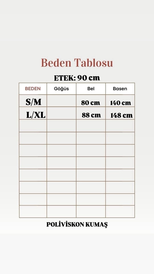 Fayetta Kloş Daisy Etek-EK716 Siyah
