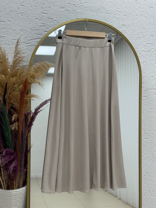 Fayetta Kloş Daisy Etek-EK716 Taş