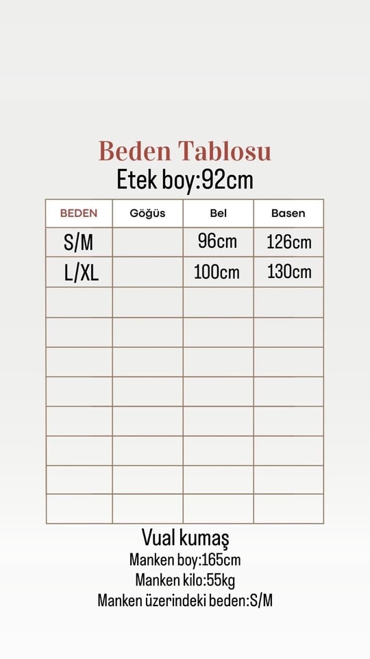 Fernur Çingene Model Astarlı Etek-EK897 Siyah