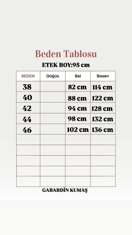 Feyona Altı Püsküllü Gabardin Etek-MA4281 Vizon