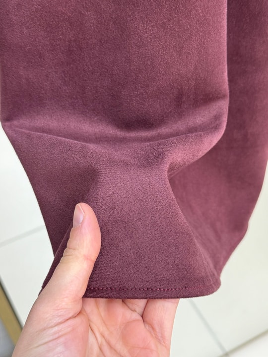 Gönül Süet Etek MT.001-BN4272 Mürdüm