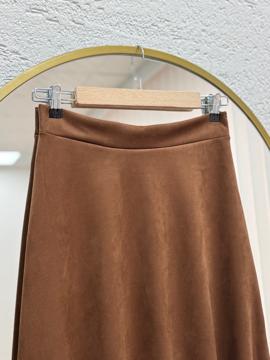 Gönül Süet Etek MT.001-BN4272 Taba