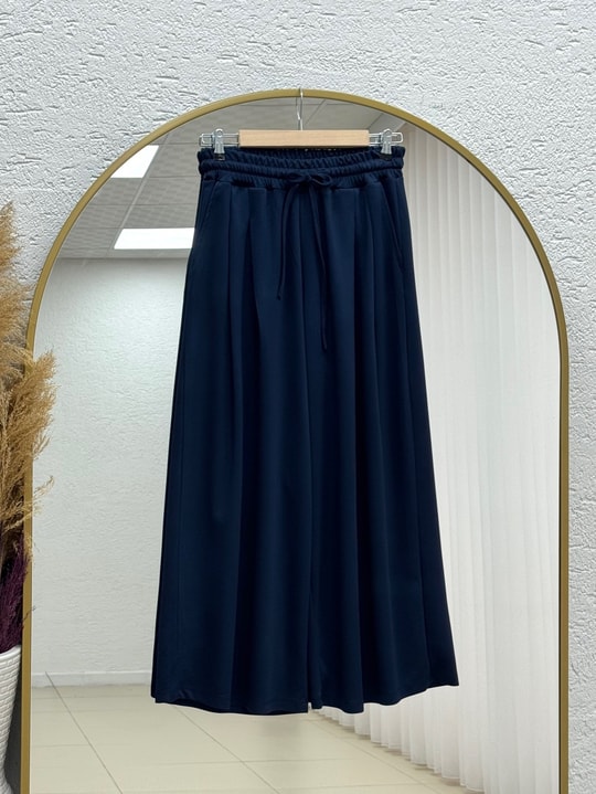 Gülçehre Pensli Pantolon-BN4779 Lacivert