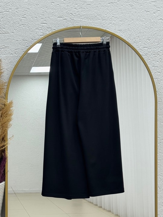 Gülçehre Pensli Pantolon-BN4779 Siyah