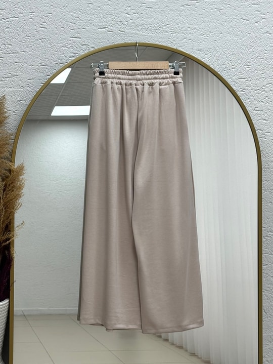 Gülçehre Pensli Pantolon-BN4779 Taş