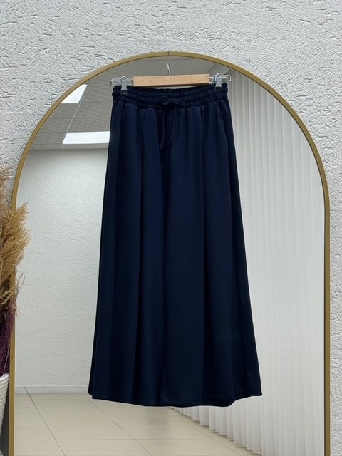 Gülcemal İpli Etek Pantolon-BY5000 Lacivert