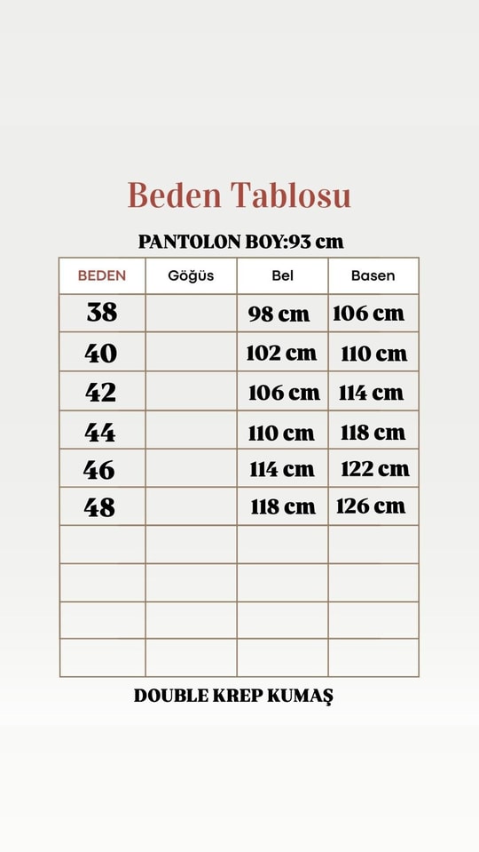 Gülçin Önü Çift Düğme Detaylı Havuç Paça Pantolon-MT5881 Lacivert