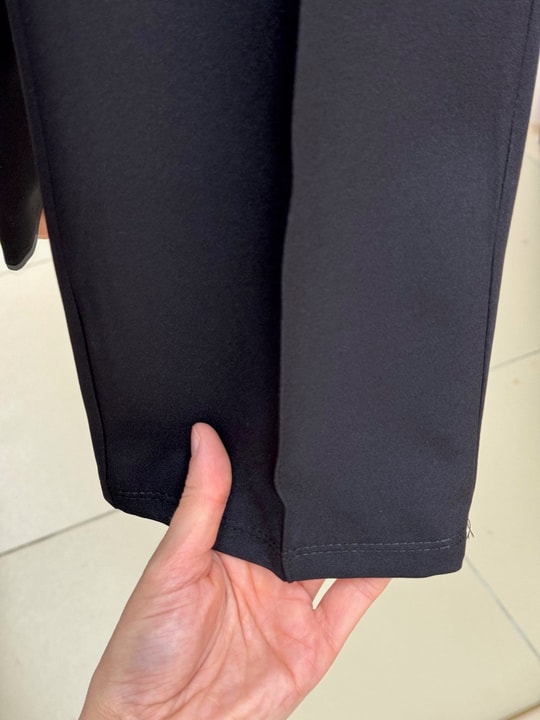 Gülçin Önü Çift Düğme Detaylı Havuç Paça Pantolon-MT5881 Siyah