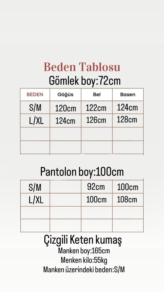 Gülnur Kendinden Çizgili Düğmeli Pantolonlu Takım-EK882 Siyah