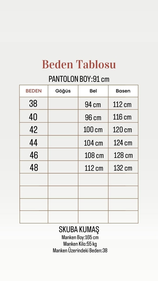 Gülruh Skuba Altı Pensli Pantolon-MT7499 Beyaz