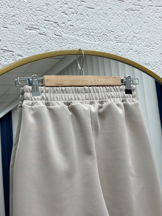 Gülruh Skuba Altı Pensli Pantolon-MT7499 Taş