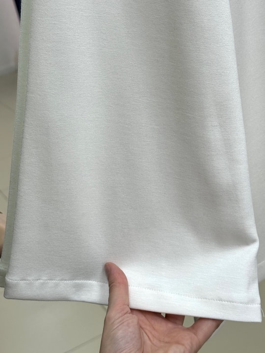 Habibe Yandan Bağlamalı Tunik-NA918 Beyaz