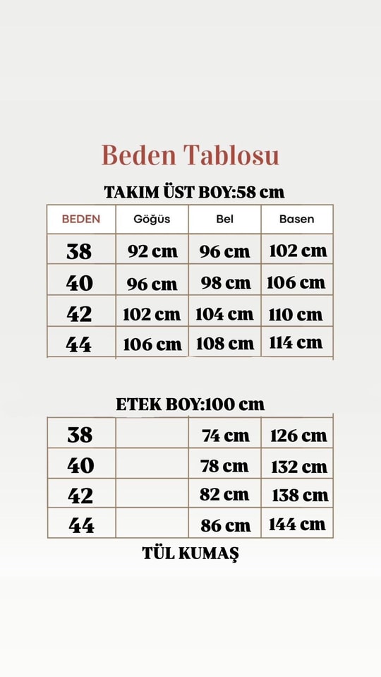 Hacer Taşlı Güllü Etekli Tül Takım-GE799 Lacivert