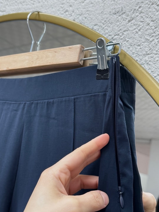 Kayra Pantolonu Çımalı Sahte Cepli Düğmeli Yelekli Takım-EU3321 Lacivert