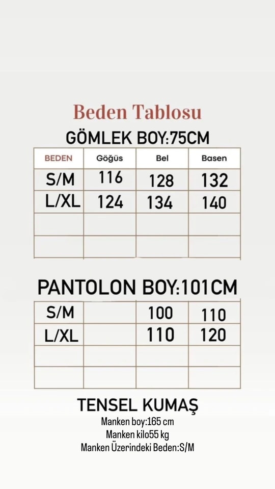 Laliz Tuniği Düğmeli Bol Paça Pantolonlu Takım-NL816 Mint