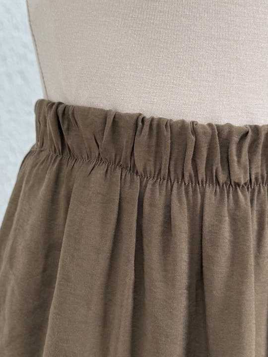 Lunique Eteği Katkatlı Bağlamalı Takım-EK630 Kahve