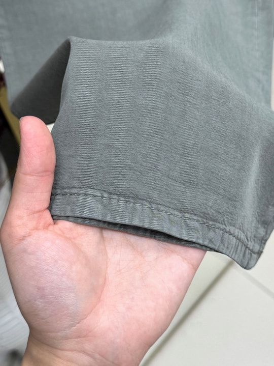 Lunora Beli Lastikli Bol Paça Pantolon-MA3204 Çağla Yeşili